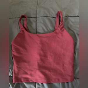 Old Navy Burgundy Powersoft Sports Bra, Size Medium